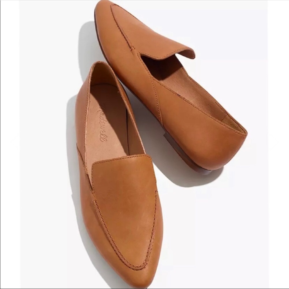 MADEWELL The Frances Skimmer Loafers in Leather 9